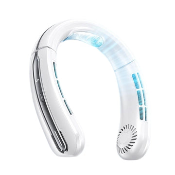 Ventilateur 5 niveaux 1200 mah avec affichage numérique LED refroidissement par plaques autonomie de 3 heures mini ventilateur